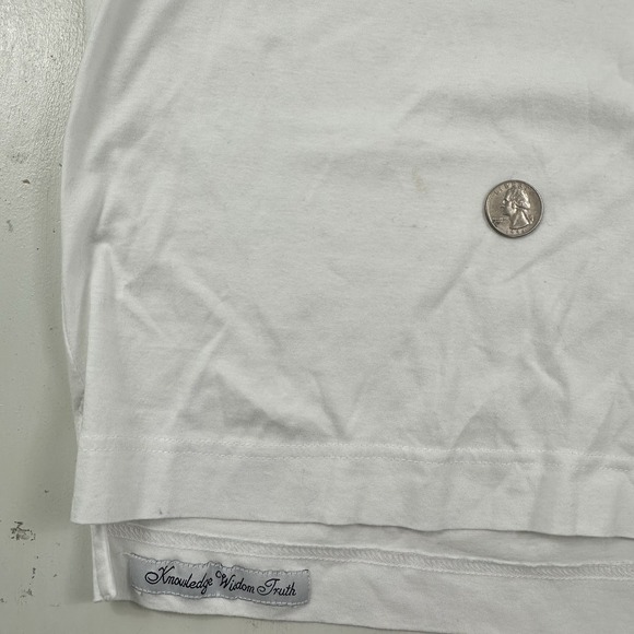 Robert Graham White Polo Shirt Men Large Embroidered‎ Skull Soft Supima Cotton - Picture 7 of 12